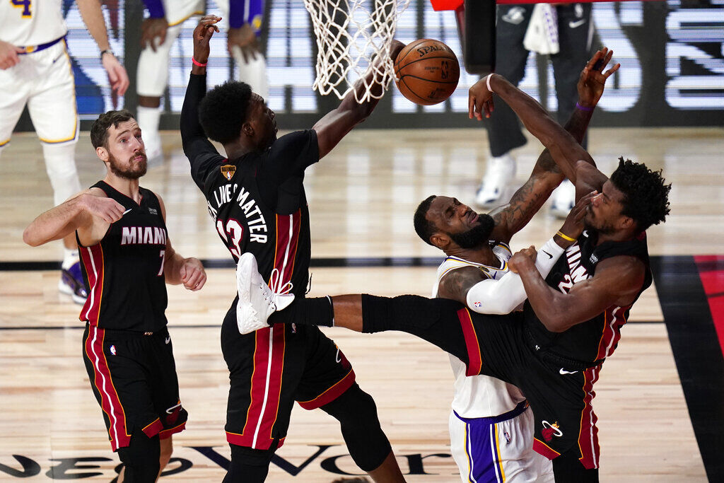 APTOPIX NBA Finals Lakers Heat Basketball
